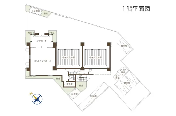 1F平面図