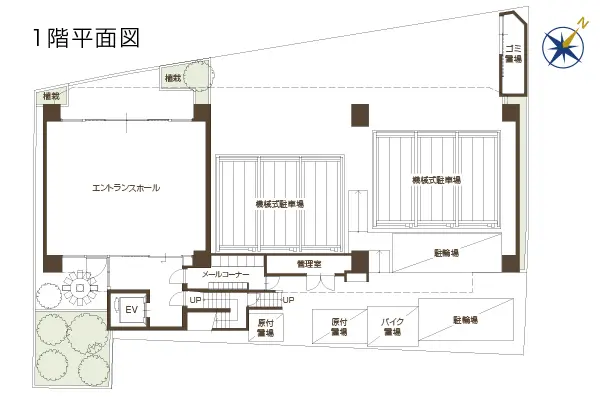 1階平面図