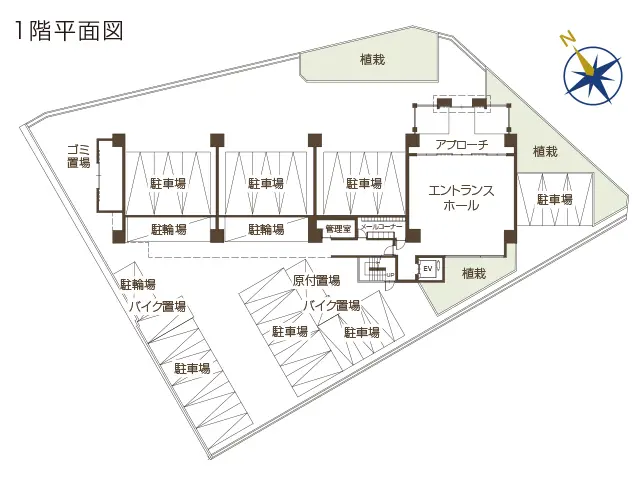 1階平面図