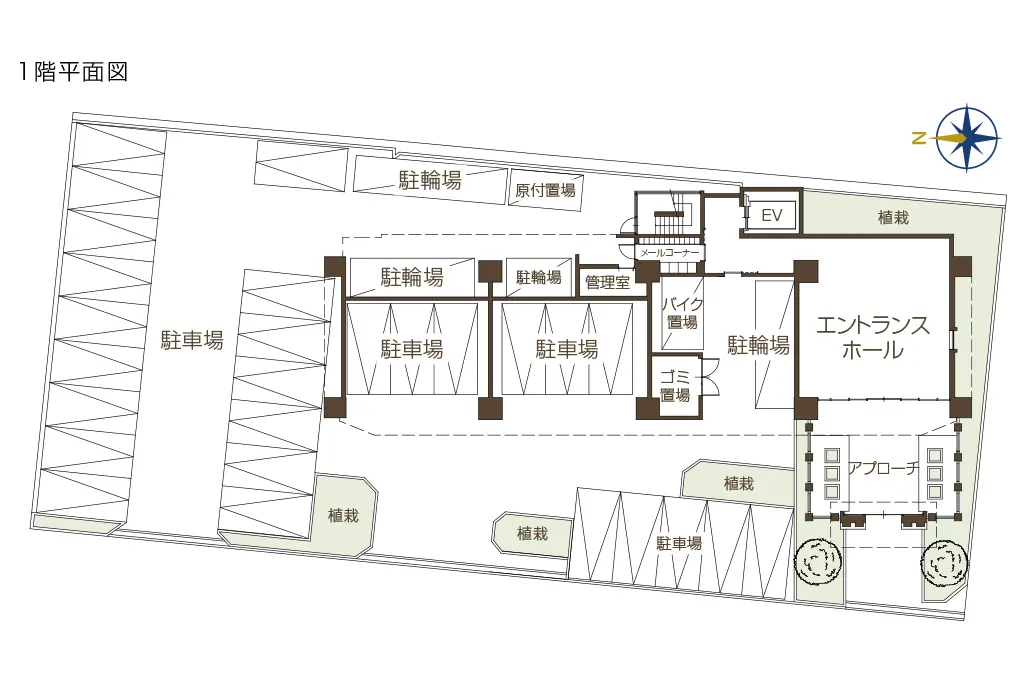 1階平面図