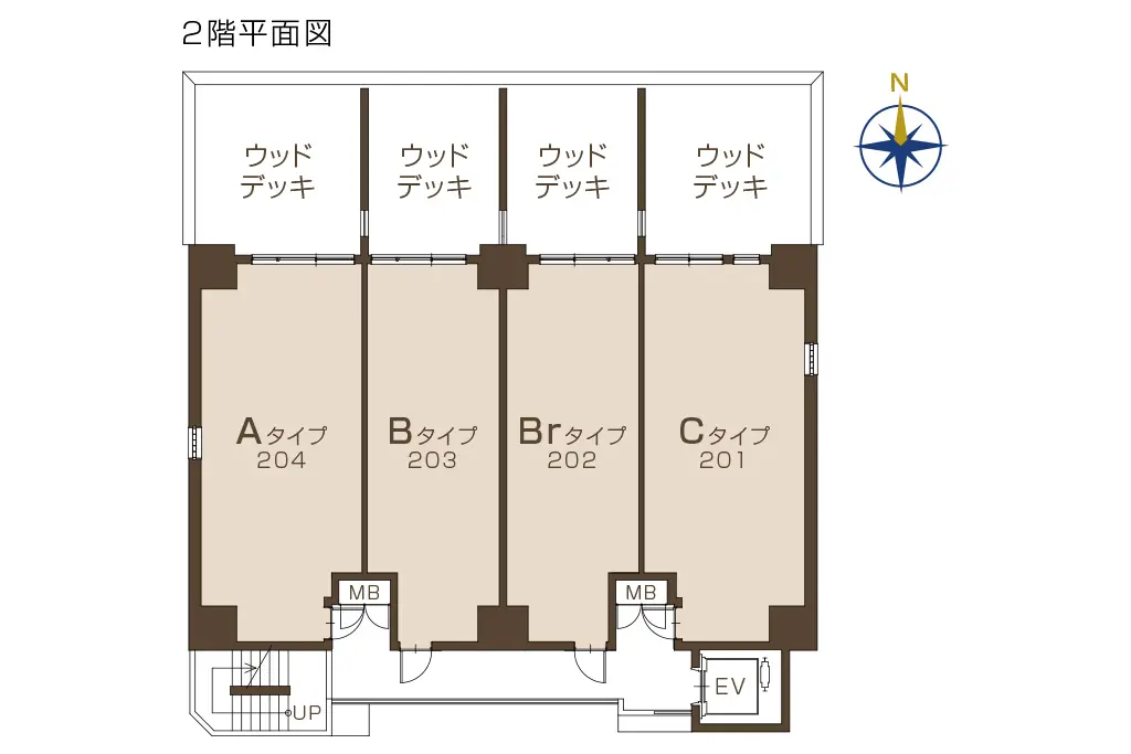 2階平面図