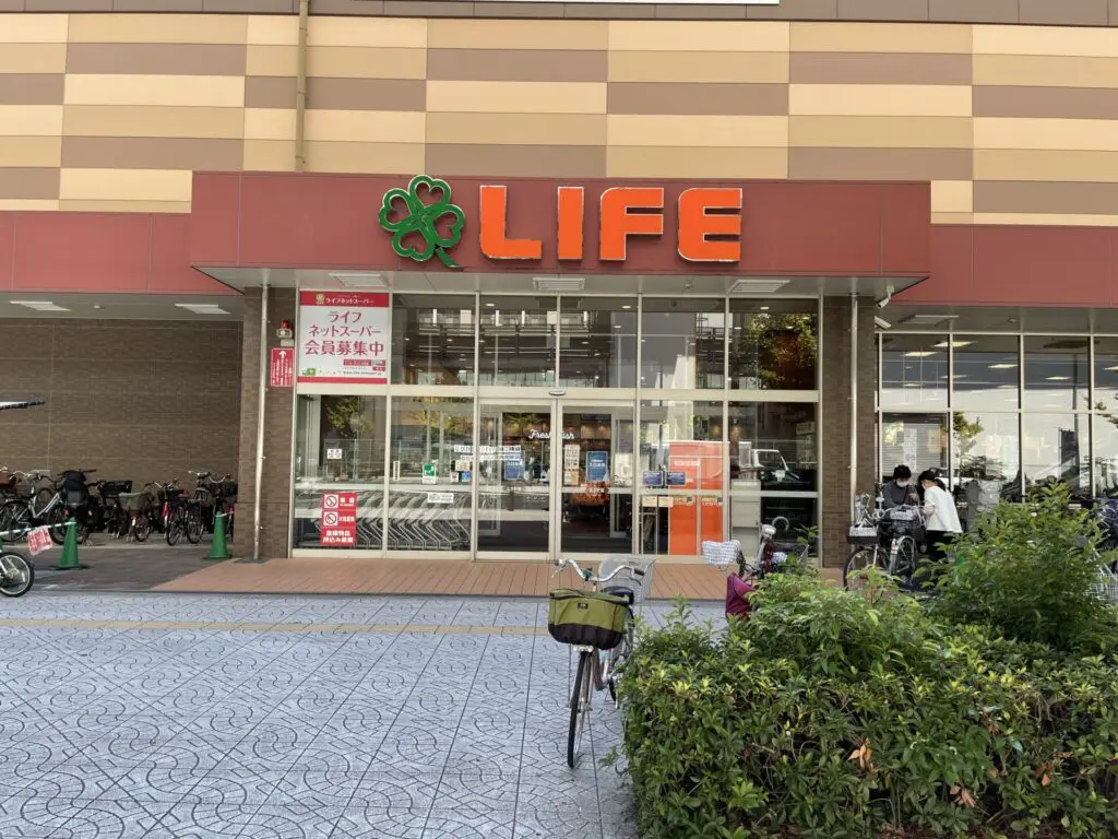 ライフ弁天町店（周辺施設）