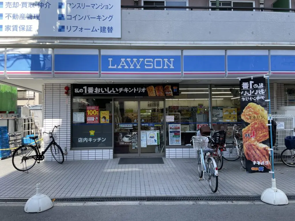 ローソンJR弁天町駅前店（周辺施設）