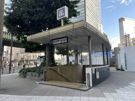 南海本線「なんば」駅 7番出口（周辺施設）