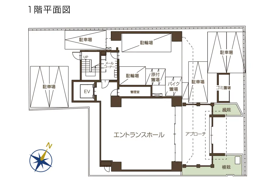 1階平面図