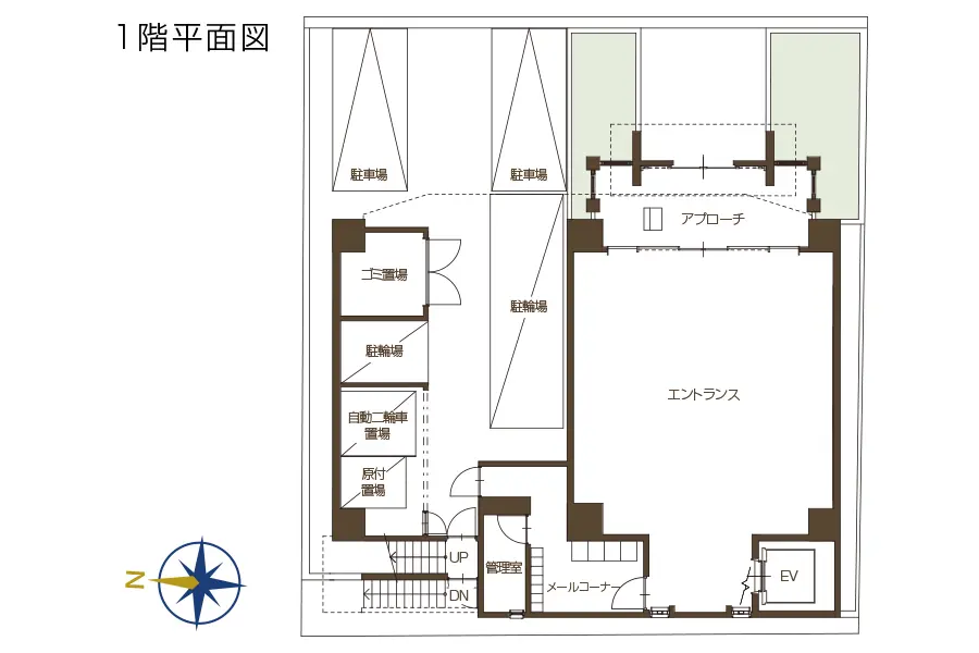 1階平面図