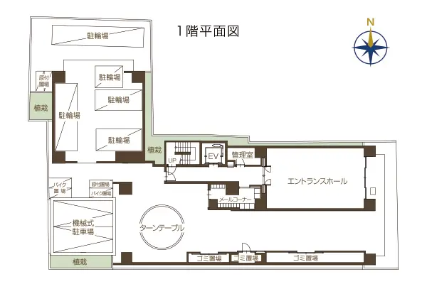 1階平面図