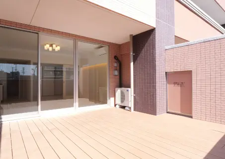ウッドデッキ