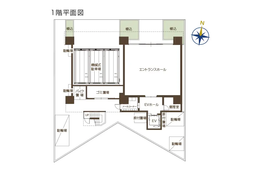 1階平面図