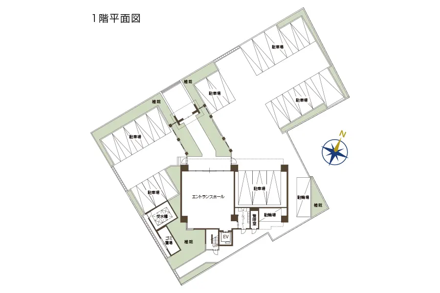 1階平面図