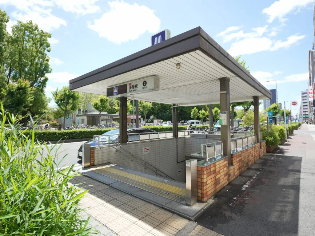 Osaka Metro御堂筋線「長居」駅 2番出口（周辺施設）