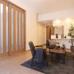 LDK（AI生成家具配置イメージ）