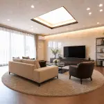 LDK（AI生成家具配置イメージ）