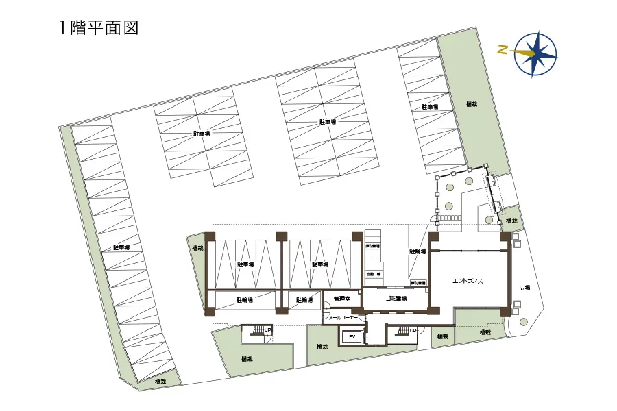 1階平面図
