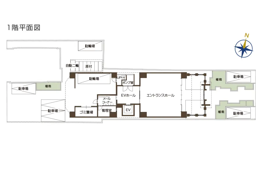 1階平面図