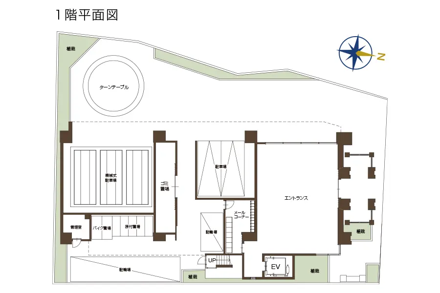 1階平面図