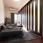 洋室（AI生成家具配置イメージ）