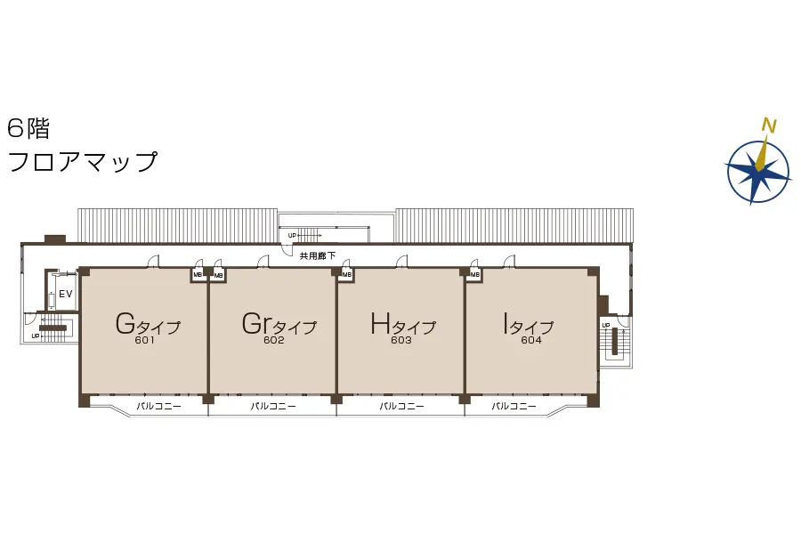 6階 フロアマップ