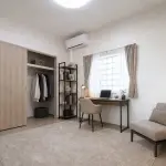 洋室（AI生成家具配置イメージ）