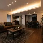 LDK（AI生成家具配置イメージ）