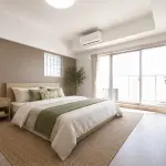 洋室（AI生成家具配置イメージ）