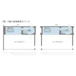 7階 : 6階入居者専用スペース