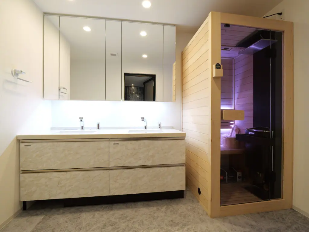 サウナ・洗面室