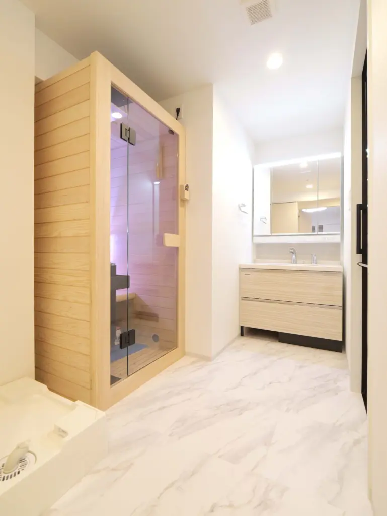 サウナ・洗面室