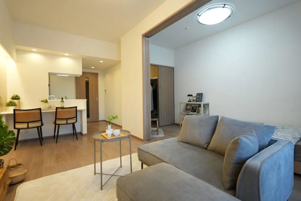 家具付きモデルルーム（写真はプレジオ三国ASIANです）