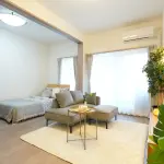 家具付きモデルルーム（写真はプレジオ三国ASIANです）