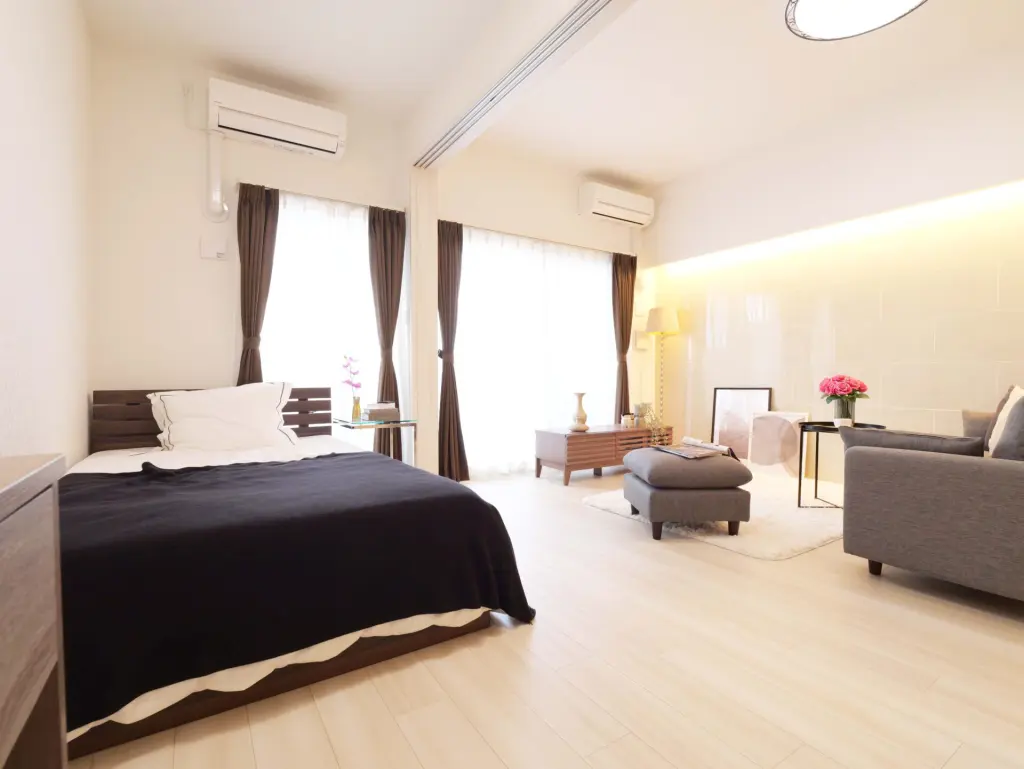 家具付きモデルルーム（写真はプレジオ三国ASIANです）