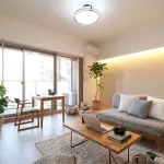 LDK（AI生成家具配置イメージ）