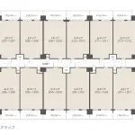 2～12階フロアマップ