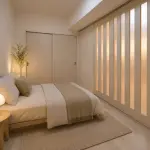 洋室（AI生成家具配置イメージ）