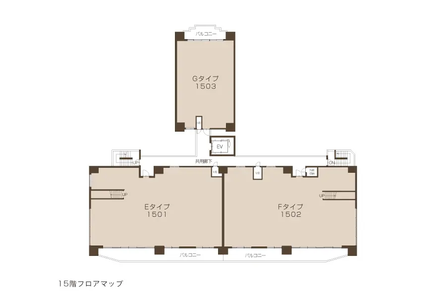 15階 フロアマップ
