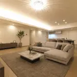 LDK（AI生成家具配置イメージ）