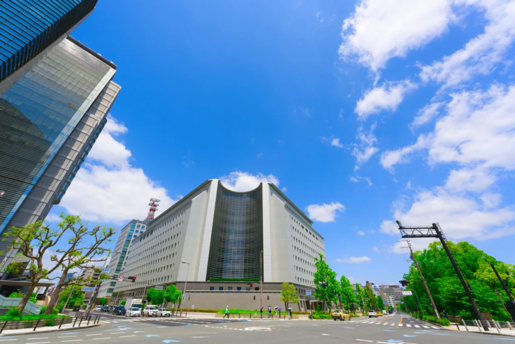 大阪府警察本部本庁舎（周辺施設）